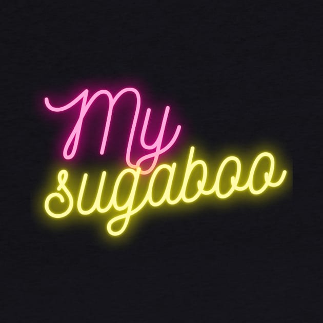 My Sugaboo Groove – Dua Inspired Text on Pretty Pink Background by Tecnofa